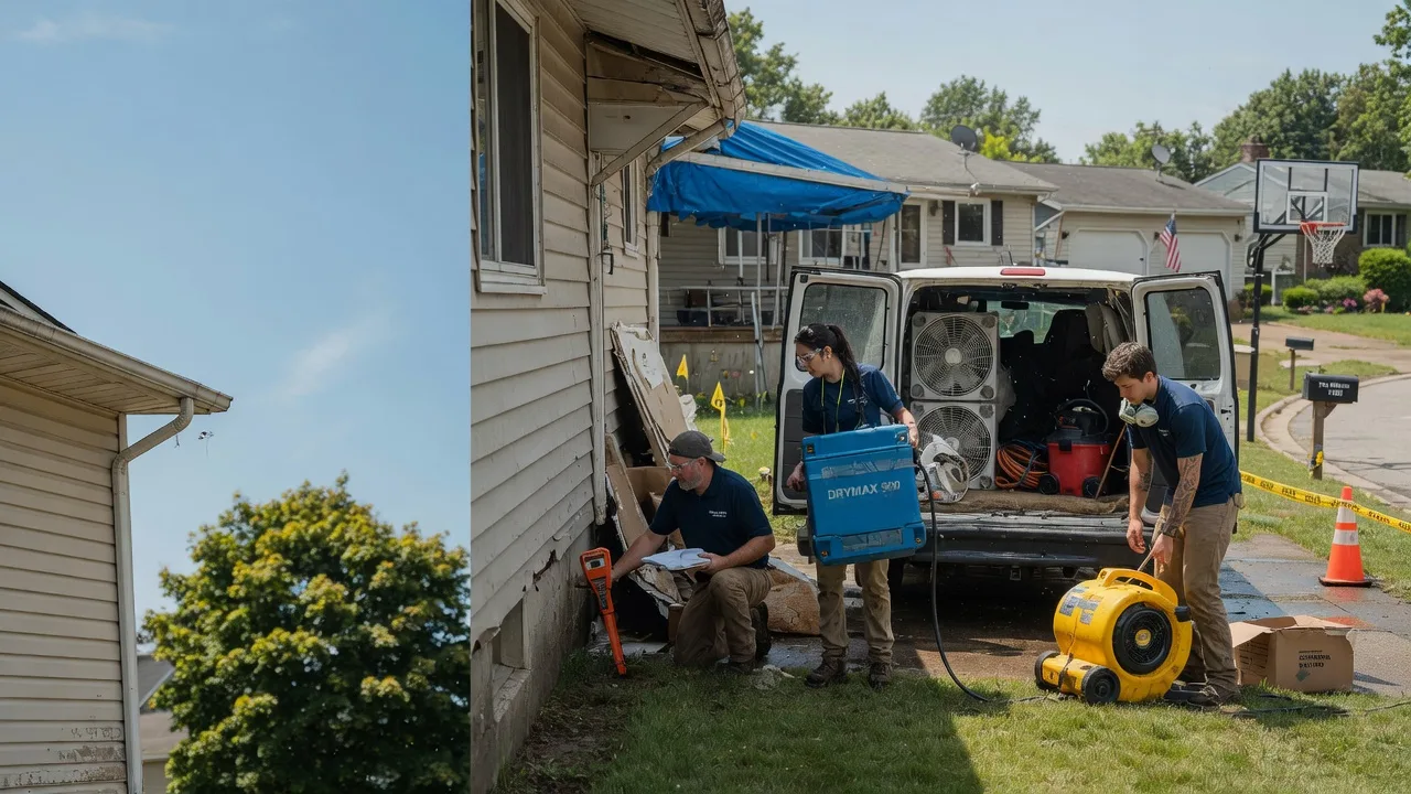 Ceiling Leak Cleanup in Minocqua, WI near me